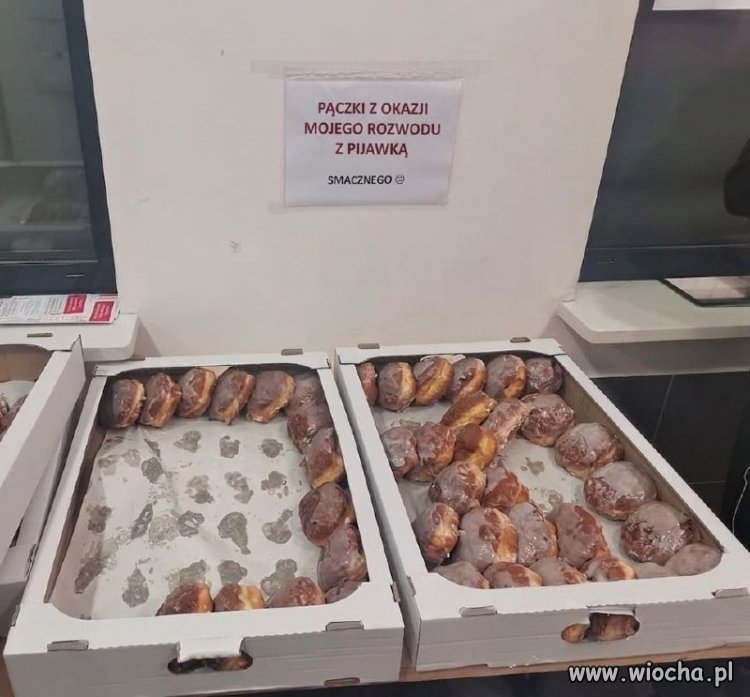 Pączki z okazji rozwodu