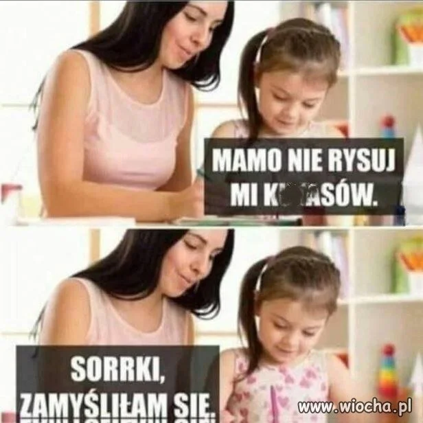 Przepraszam, dziecko