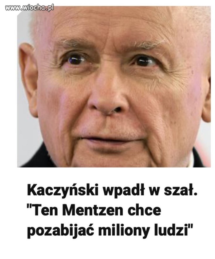 Mocne słowa Kaczyńskiego o Mentzenie