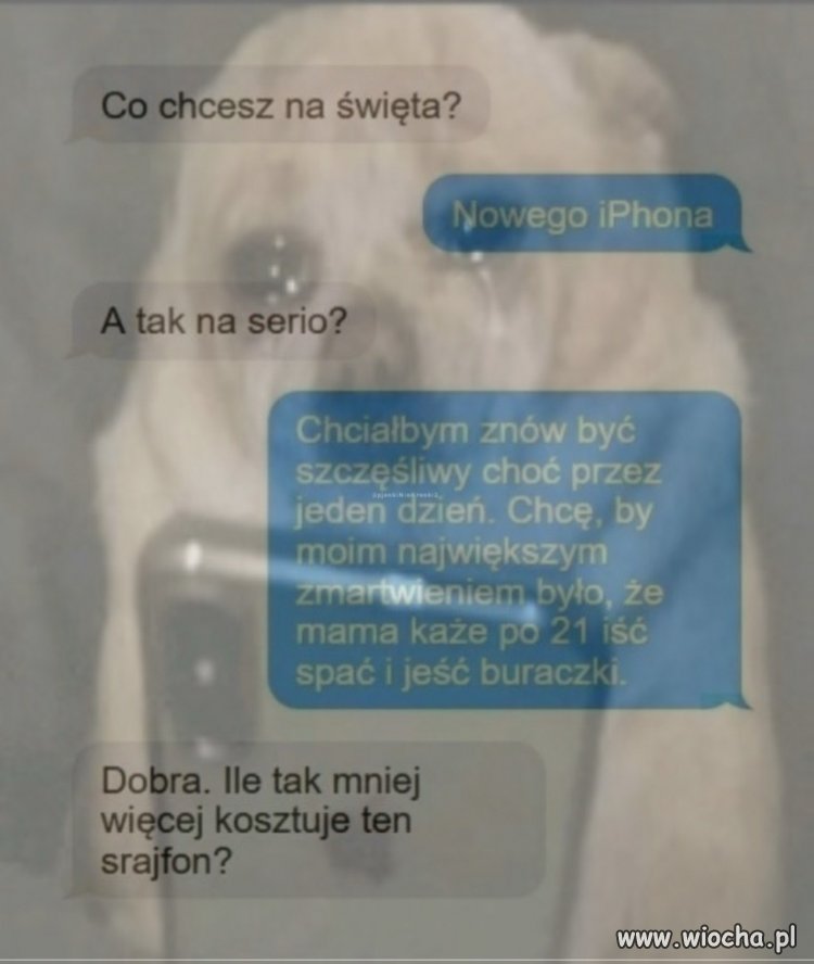 Chciałbym znowu być szczęśliwy
