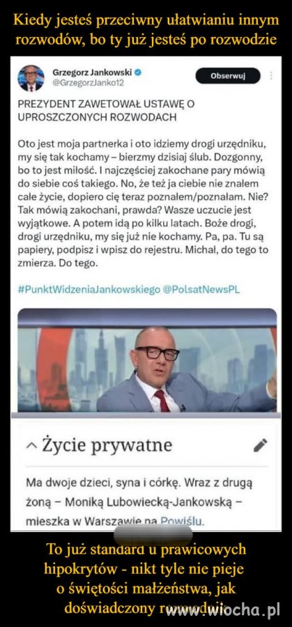 Hipokryzja lvl master 