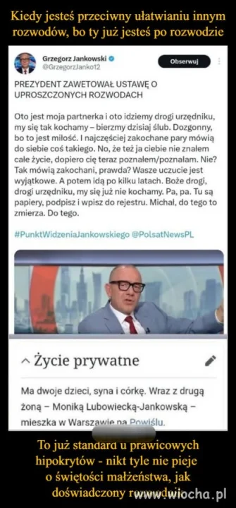 Hipokryzja lvl master 