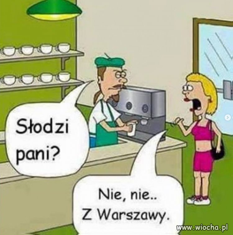Ja jestem z Warszawy!