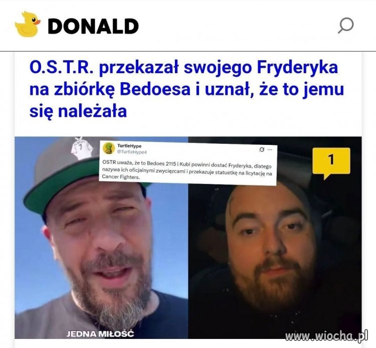 O.S.T.R. oddał Fryderyka dla Bedoesa