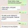 Kto jest odbiorcą paczki? Ja
