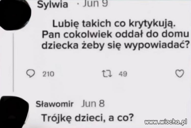 Oddałem do domu dziecka 3 dzieci