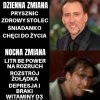 Dzienna zmiana zdrowy tolec