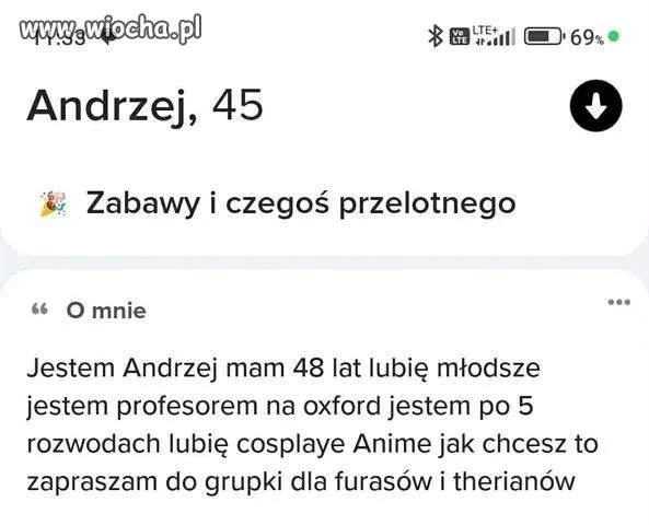 Andrzej uczy na oxford