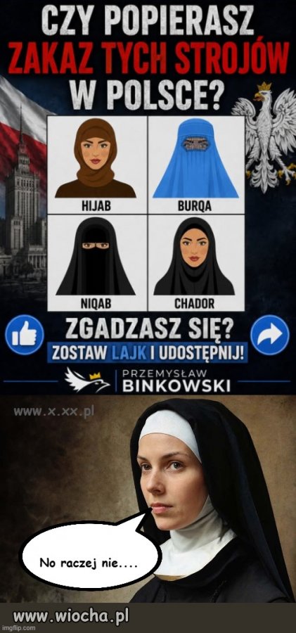Konfederacja przeciw zakonnicom ?