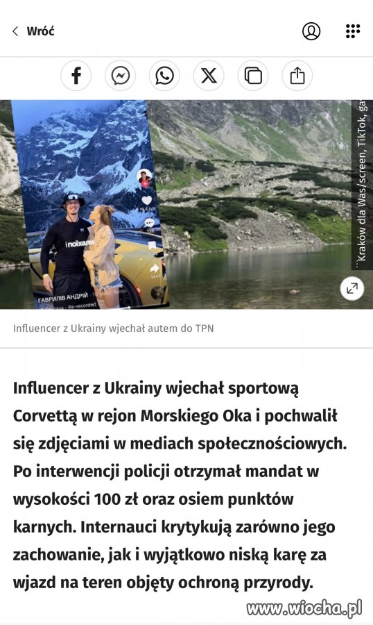 Szczyt chamstwa…