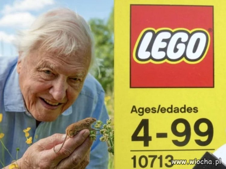 David Attenborough wyrósł z układania klocków