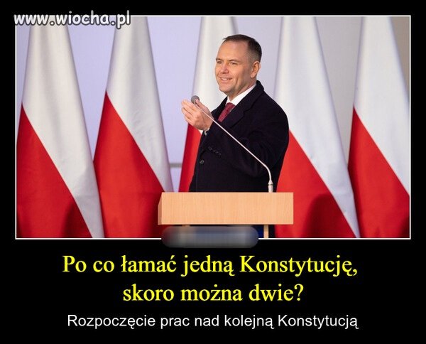 Aaa to po to mu ta konstytucja
