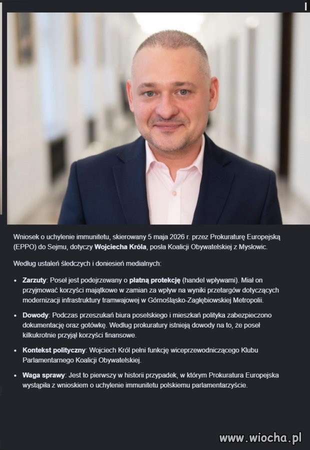 Śledztwo CBA, poseł miał przyjmować łapówki.