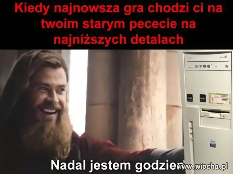 Kiedy 20-letni komp nadal dźwiga gry