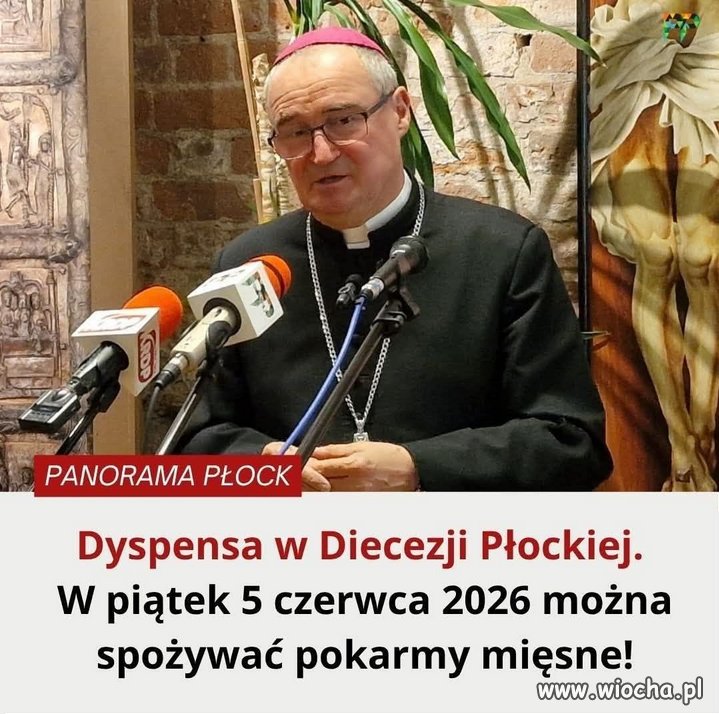 Wazna informacja z ambony...