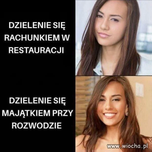 Dzielenie się rachunkiem jest ok