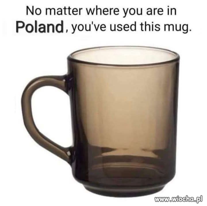 Każdy używał takiej szklanki