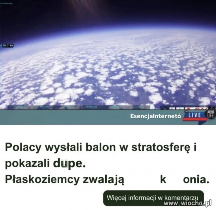 Polacy wysłali balon w stratosferę