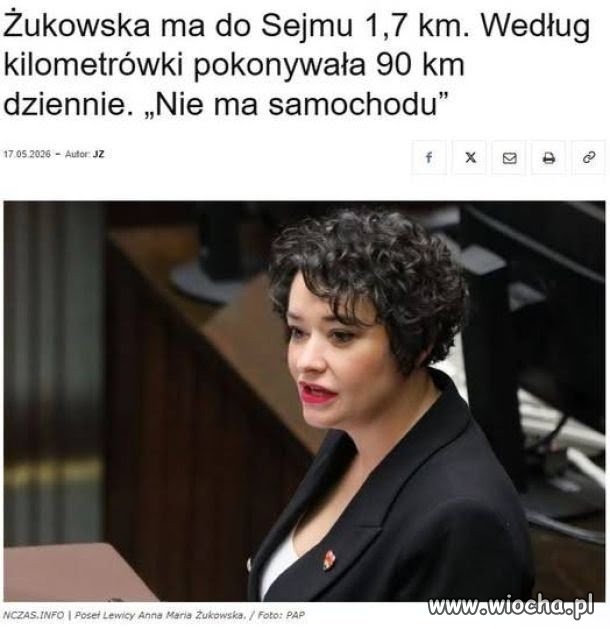 Może coś źle policzyła?