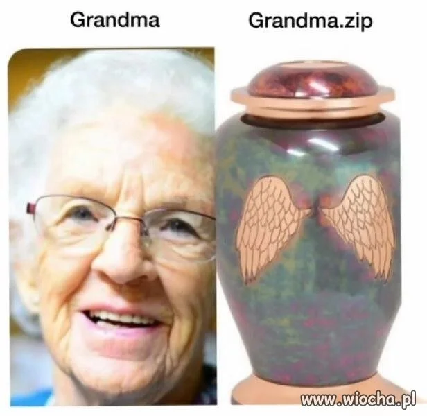 Babcia w formie skondensowanej