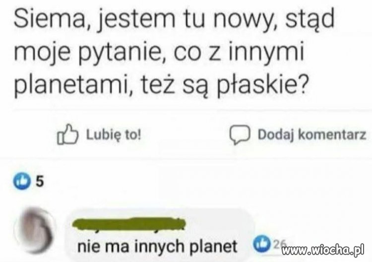 Inne planety też są płaskie?