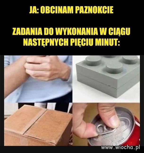 Wszystko nagle wymaga paznokci