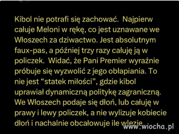 Dyplomacja PIS.