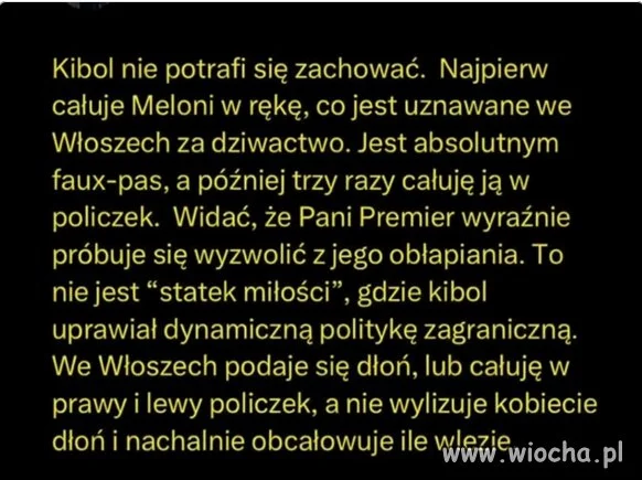 Dyplomacja PIS.