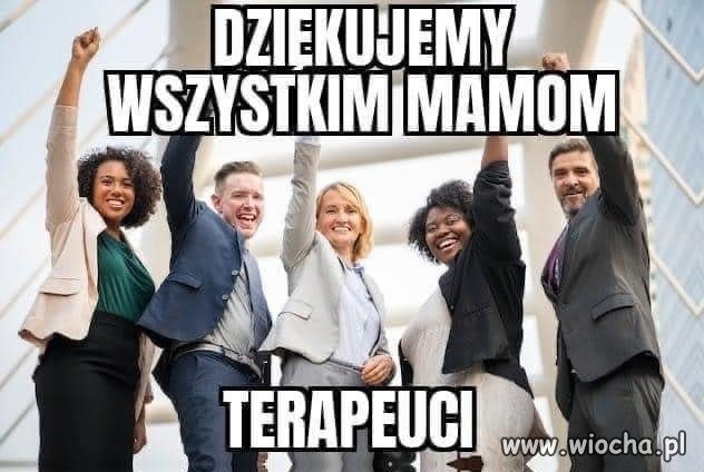 W Dniu Mamy najserdeczniejsze życzenia składali terapeuci