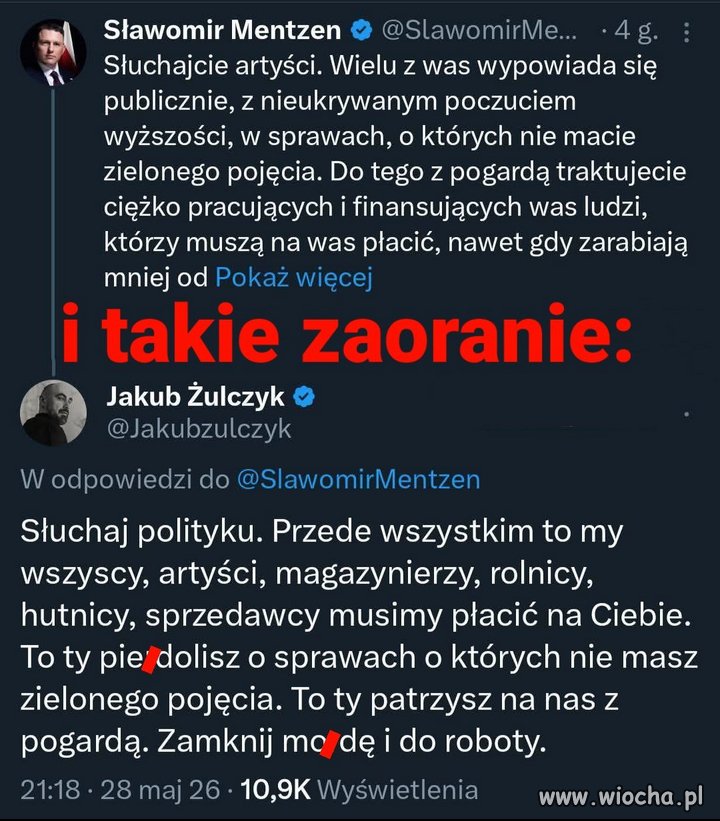 Ripostę Żulczyka Mentzen zapamięta NA DŁUGO 💪‼️