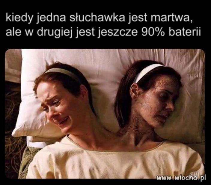 Jedna słuchawka gra w najlepsze