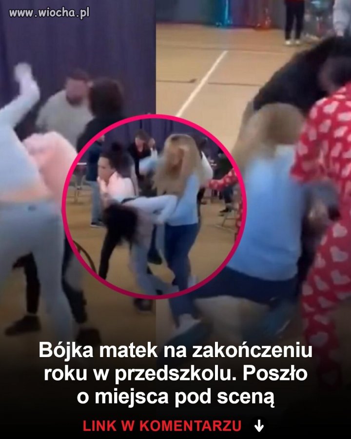 Bójka matek na zakończeniu roku w przedszkolu