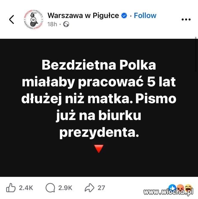 Bezdzietna Polka będzie pracować 5 lat dłużej?
