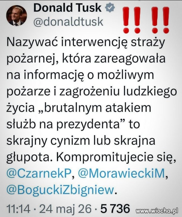Służby wykonały swoje zadanie tak jak powinny ...‼️