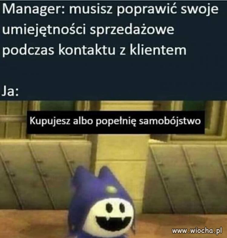 Klient ma przed sobą ultimatum