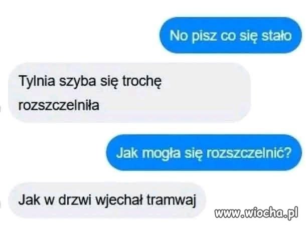 Szyba się trochę rozszczelniła