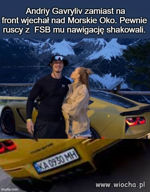 Całe 100 zł mandatu dostał.