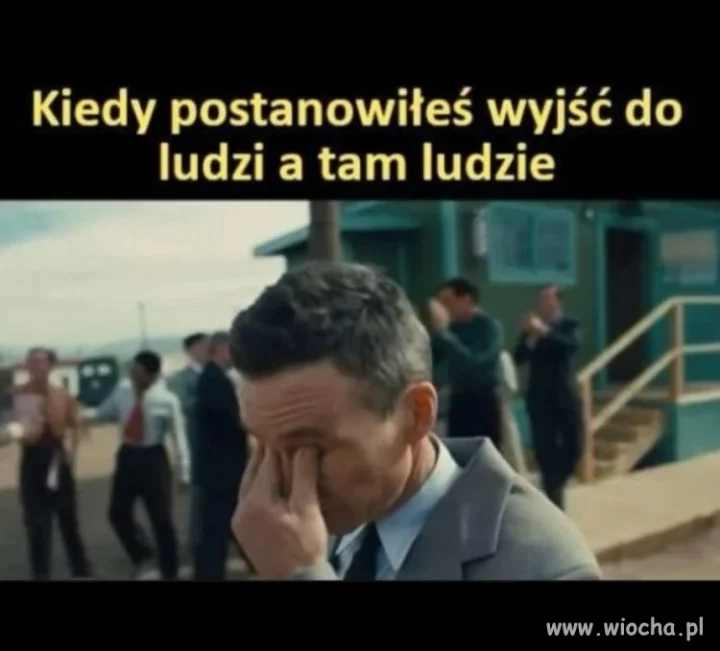 Wychodzę do ludzi, a tam serio ludzie