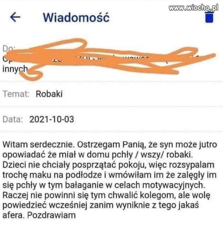 Temat: Robaki