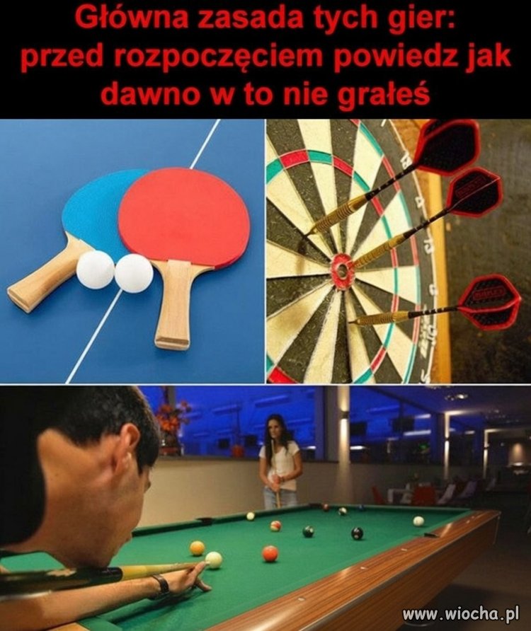 Główna zasada tych gier