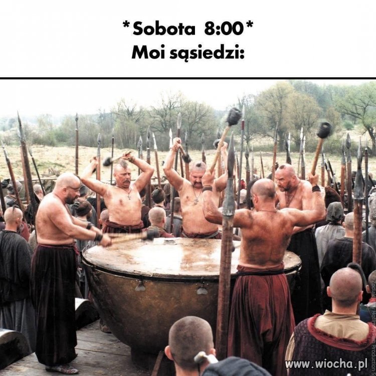 To co się dzieje o 8 rano w sobotę na parkingu