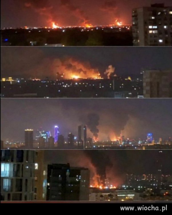 Moskwa. Jaka ta Rosja jest nocą piękna ...