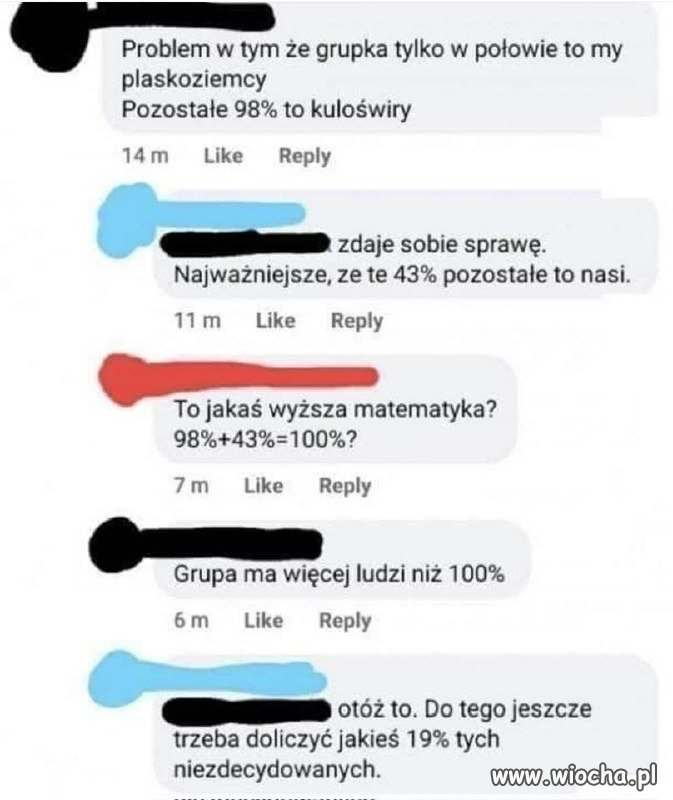 Wyższa matematyka kuloświrów 98+43=100