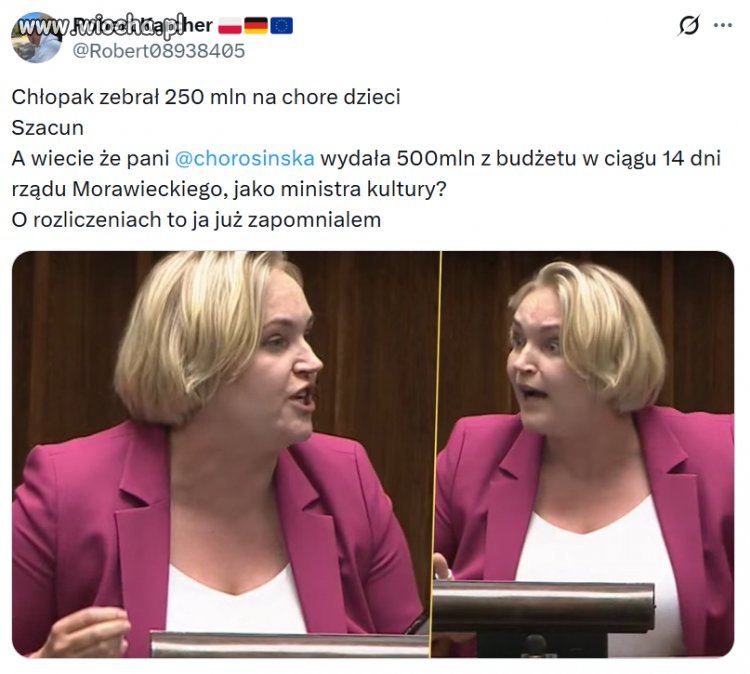 Te miliony to chyba pisowcy pod skórę sobie wciskają, 