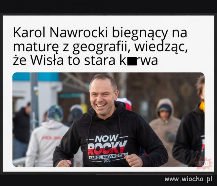 Karol Nawrocki zna się na geografii
