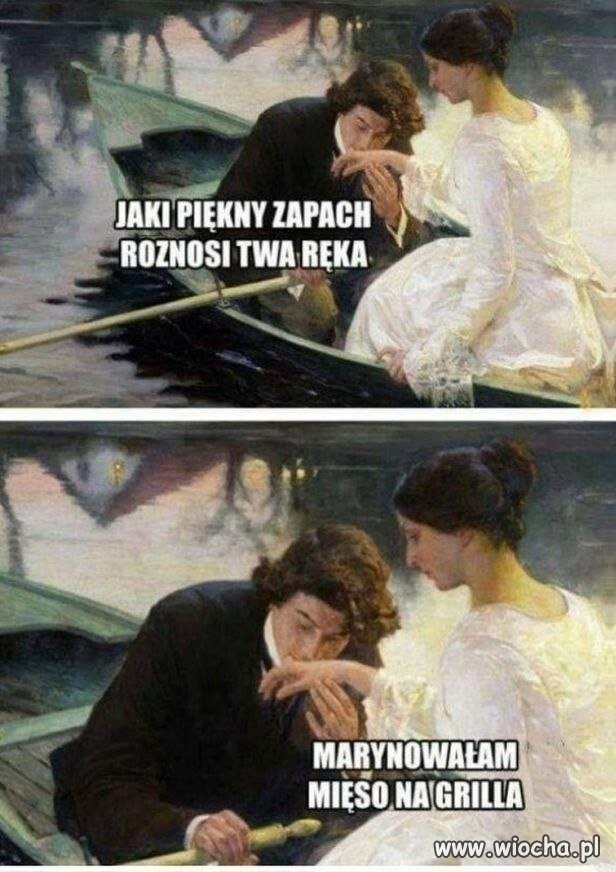 Jaki piękny zapach roznosi twa ręka