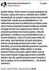 Klementyna Suchanow - słowo do Mentzena.