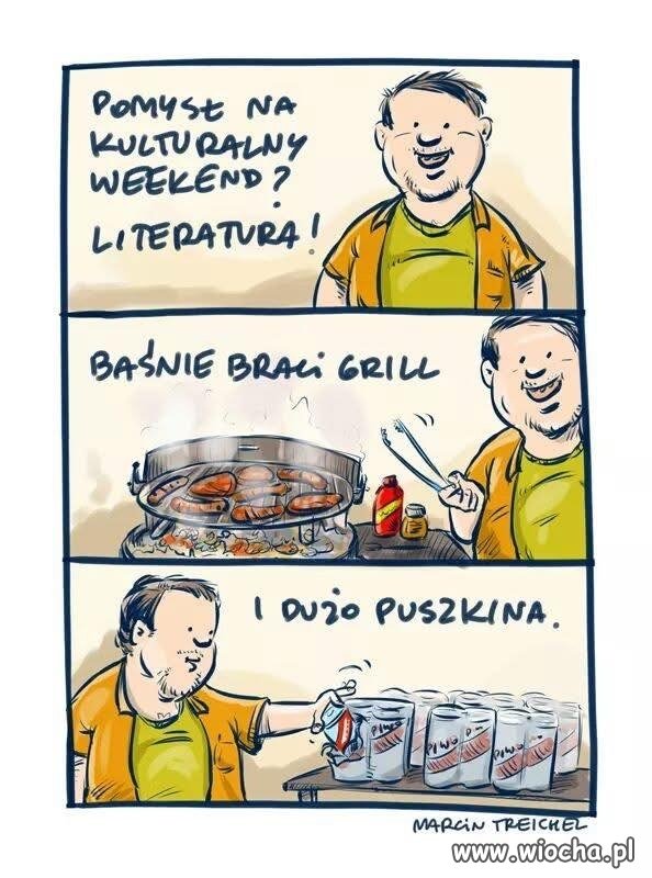 Pomysł na weekend: literatura?