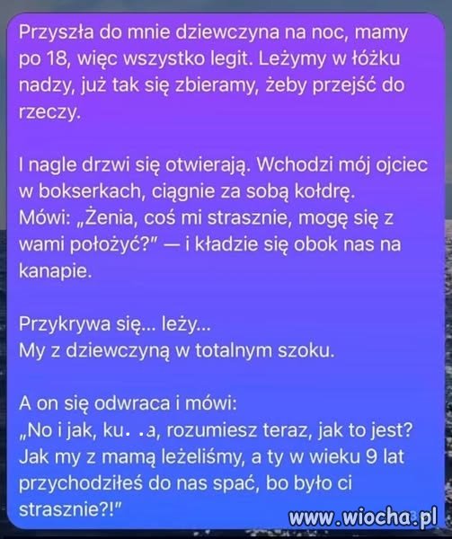 ...a potem lampucera cały dzień zła...