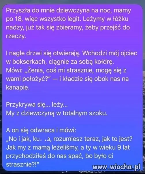 ...a potem lampucera cały dzień zła...